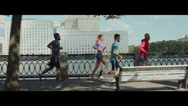 Video Reference: Running, People, Recreation, Snapshot, Fun, Exercise, Individual sports, Human, Long-distance running, Marathon