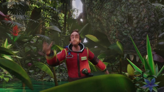 Video Reference: Jungle, Natural environment, Vegetation, Rainforest, Forest, Terrestrial plant, Botany, Plant, Screenshot, Tree