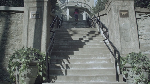 Video Reference: Stairs, Handrail, Walkway, Building, Architecture