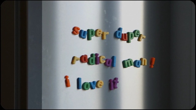 Video Reference: text, product, font, material, computer wallpaper, graphic design, Person