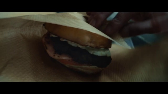 Video Reference: Food, Hamburger, Junk food, Finger food, Hand, Finger, Cheeseburger, Sandwich, Photography, Dish