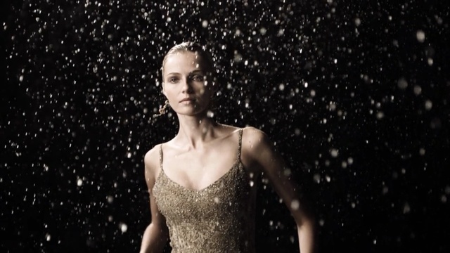 Video Reference: Beauty, Fashion model, Fashion, Dress, Lady, Black-and-white, Water, Monochrome photography, Photography, Model, Person