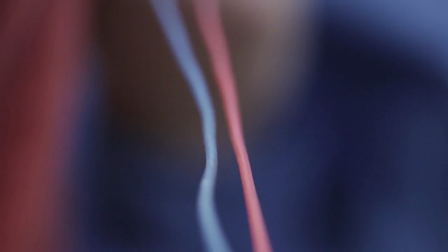 Video Reference: Blue, Red, Light, Sky, Purple, Water, Close-up, Line, Macro photography, Electric blue