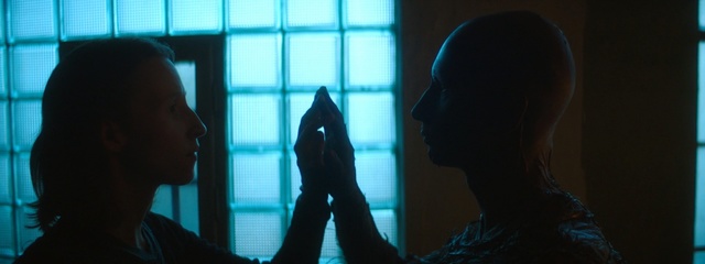 Video Reference: Shadow, Human, Movie, Photography, Scene, Fictional character, Screenshot, Darkness, Backlighting