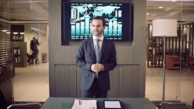 Video Reference: suit, gentleman, Person