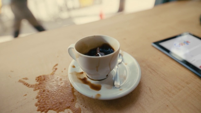 Video Reference: Cup, Cup, Coffee cup, Turkish coffee, Coffee, Espresso, Caffeine, Caffè americano, Drink, Cuban espresso