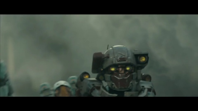 Video Reference: Mecha, Pc game, Screenshot, Digital compositing, Action figure, Personal protective equipment, Fictional character, Darkness, 3d modeling, Photography