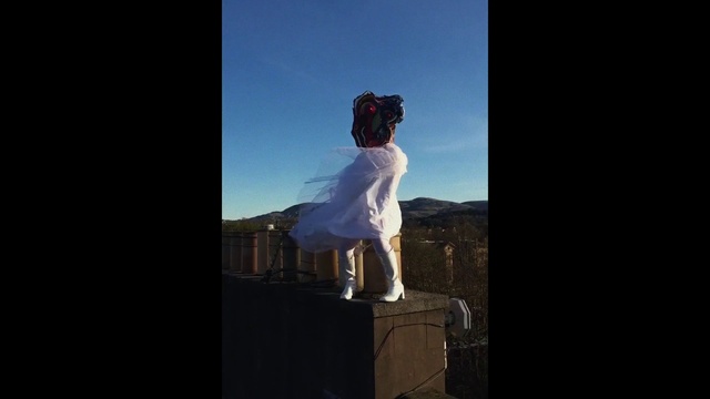 Video Reference: Sky, Standing, Dress, Flash photography, Photography, Cloud, Hand, Stock photography, Sitting