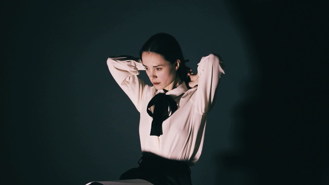 Video Reference: black, beauty, shoulder, girl, photography, joint, black hair, model, flash photography, darkness, Person