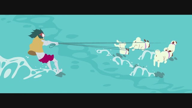 Video Reference: Cartoon, Green, Illustration, Animation, Fictional character, Fiction, Art, Graphic design, Games