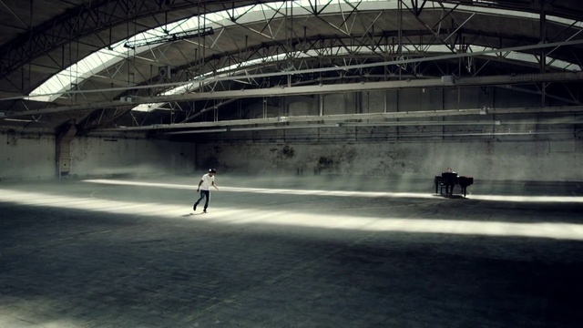 Video Reference: Architecture, Black-and-white, Photography, Building, Hangar