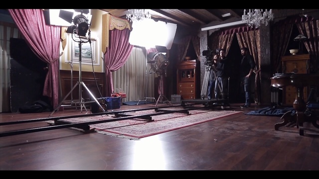 Video Reference: floor, flooring, stage, film studio, wood, darkness, sound stage