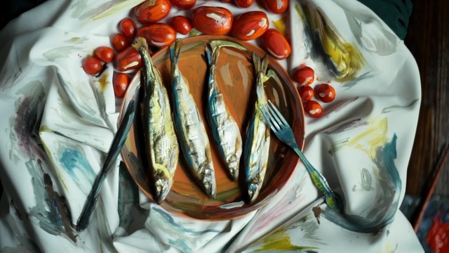 Video Reference: dessert, food, sweetness, Person