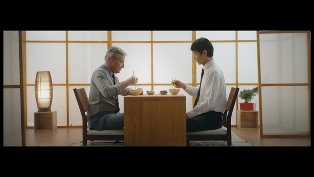 Video Reference: furniture, table, conversation, communication, screenshot