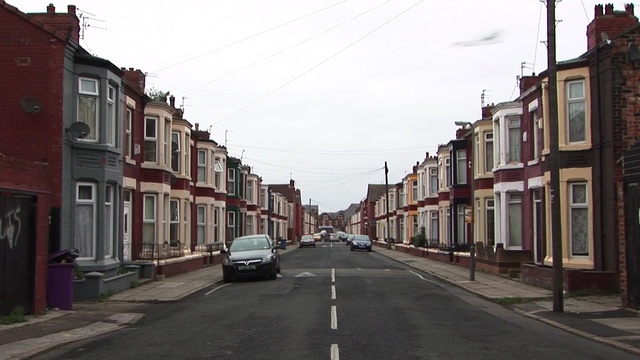 Video Reference: road, town, residential area, lane, neighbourhood, street, urban area, house, property, infrastructure