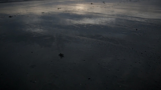 Video Reference: Sky, Black, Atmosphere, Water, Calm, Morning, Cloud, Horizon, Sea, Ocean
