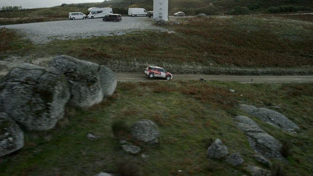Video Reference: Vehicle, Car, Geological phenomenon, World rally championship, Highland, Folkrace, Off-road vehicle, Soil, Rallying, Racing