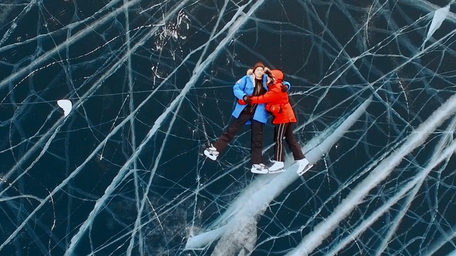 Video Reference: water, nature, tree, sky, fun, net, adventure, recreation, leisure, ice