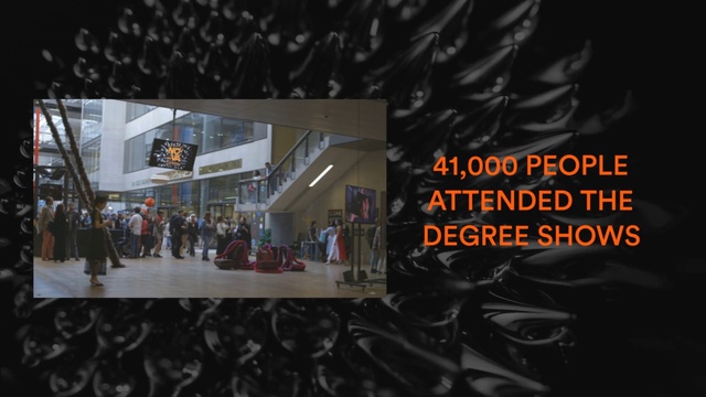 Video Reference: Text, Architecture, Design, Technology, Advertising, Crowd, Brand, Graphic design, Visual arts, Graphics