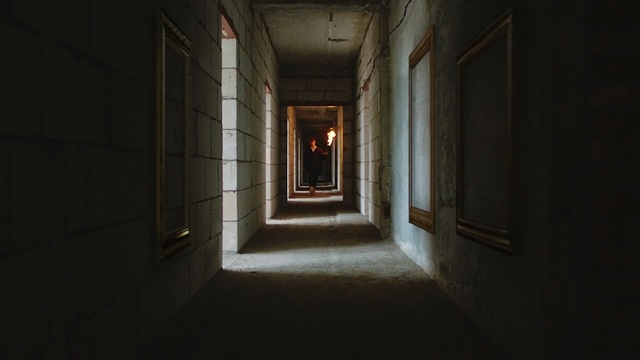 Video Reference: darkness, infrastructure, light, lighting, window, night, hall, alley