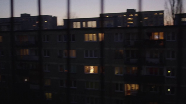 Video Reference: Urban area, Sky, Light, Architecture, Metropolitan area, Human settlement, City, Tower block, Morning, Evening