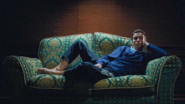 Video Reference: Couch, Furniture, Room, Comfort, Sitting, Tree, Nap, Bed, House, Person