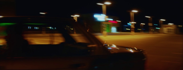 Video Reference: Night, Street light, Black, Light, Lighting, Darkness, Mode of transport, Lane, Evening, Metropolitan area