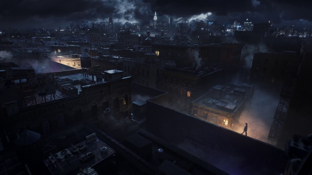 Video Reference: Sky, Darkness, Night, Pc game, Atmosphere, Cloud, Screenshot, City, Midnight, Digital compositing