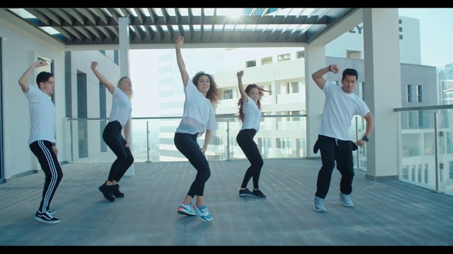 Video Reference: Choreography, Dance, Performing arts, Sports, Physical fitness, Event, Fun, Leisure, Aerobics, Exercise