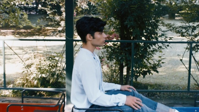 Video Reference: water, tree, male, plant, leisure, vacation, girl, fun, recreation, spring, Person