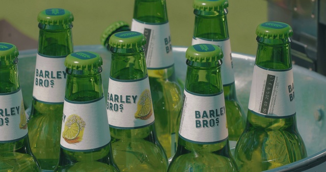 Video Reference: Bottle, Green, Glass bottle, Drink, Water, Soft drink, Plastic bottle, Wine bottle, Beer bottle, Liquid, Person, Refrigerator, Table, Sitting, Standing, Food, Open, Computer, Young, Wearing, Laptop, Empty, Dog, Counter, People, Pile, Board, Group, Man, Beer, Several, Large, Eating, Pizza, Wooden, Woman, Hat, Talking, Wine, Skiing, Red, Kitchen, Sheep, Alcohol, Beverage, Pickle