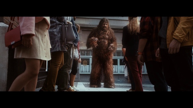 Video Reference: Standing, Snapshot, Human, Fur, Fashion, Fun, Long hair, Textile, Fur clothing, Leg