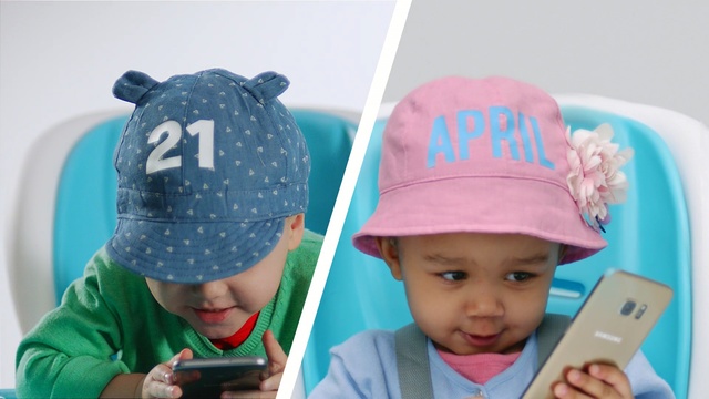 Video Reference: Child, Clothing, Cap, Headgear, Baseball cap, Baby, Toddler, Fashion accessory, Hat, Bonnet, Person