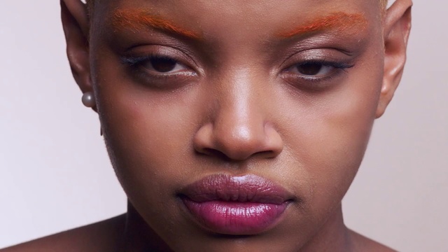 Video Reference: Face, Lip, Eyebrow, Hair, Cheek, Nose, Skin, Close-up, Chin, Forehead, Person