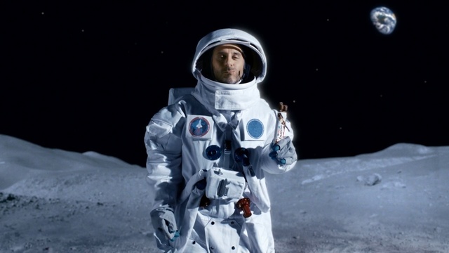 Video Reference: astronaut, space, winter, Person