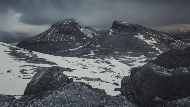 Video Reference: mountain, mountainous landforms, highland, wilderness, fell, sky, ridge, nunatak, geological phenomenon, snow