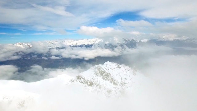 Video Reference: snow, weather, ice, winter, landscape, cold, mountain, sky, mountains, frozen