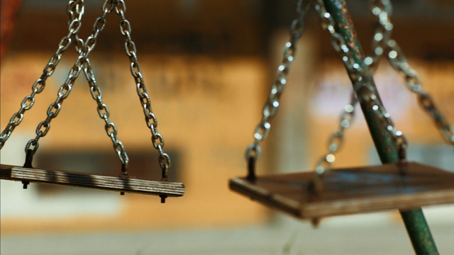 Video Reference: wood, twig, metal, Person