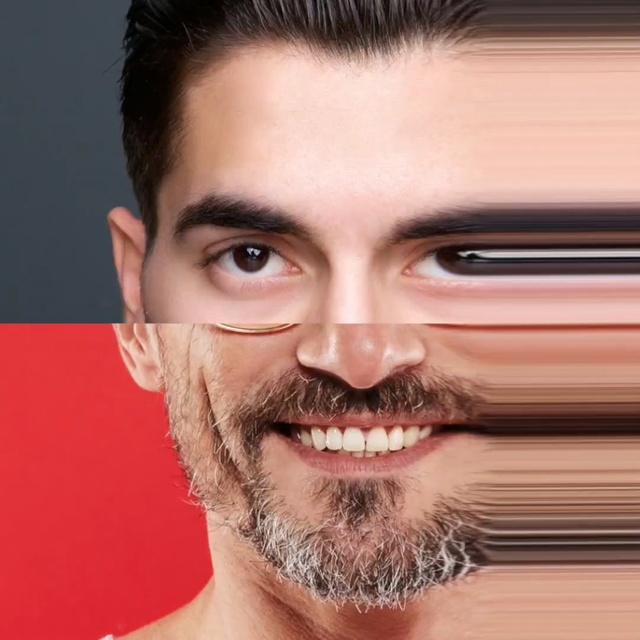 Video Reference: Facial hair, Hair, Face, Beard, Eyebrow, Moustache, Chin, Nose, Forehead, Hairstyle, Person