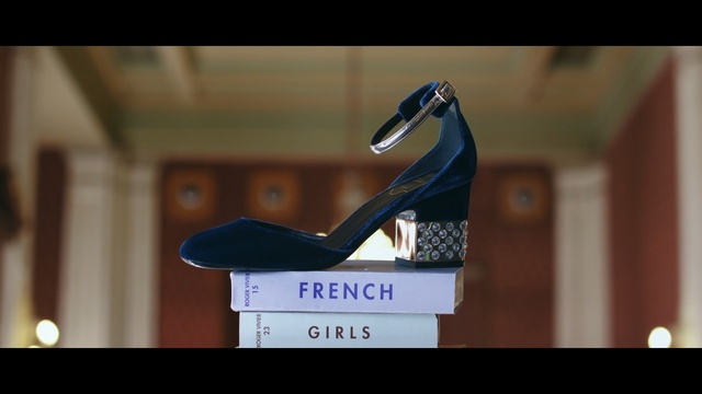 Video Reference: blue, footwear, shoe
