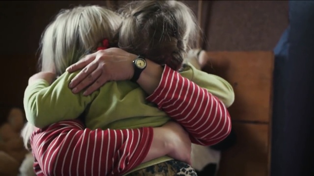 Video Reference: Child, Interaction, Toddler, Hug, Blond, Hand, Love, Gesture, Play, Mother, Person
