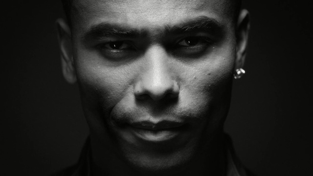 Video Reference: face, man, black, person, photograph, black and white, nose, chin, head, photography