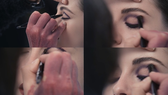 Video Reference: eyebrow, lip, eyelash, nose, chin, cheek, beauty, nail, eye shadow, forehead