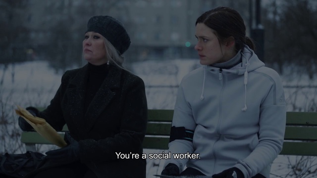 Video Reference: Screenshot, Winter, Outerwear, Photography, Scene, Smile