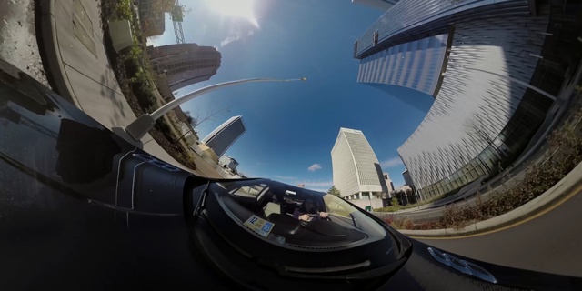 Video Reference: Sky, Architecture, Metropolitan area, Photography, City, Reflection, Infrastructure, Skyscraper, Road, Fisheye lens, Person