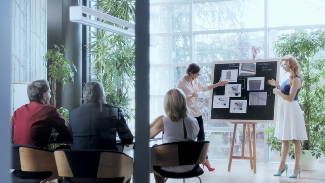 Video Reference: Interior design, Event, Design, Room, Window, Furniture, House, Building, Conversation, Art, Person