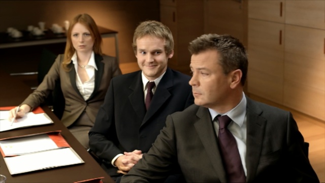 Video Reference: Suit, Formal wear, Official, Job, Business, White-collar worker, Businessperson, Tuxedo, Event, Employment, Person