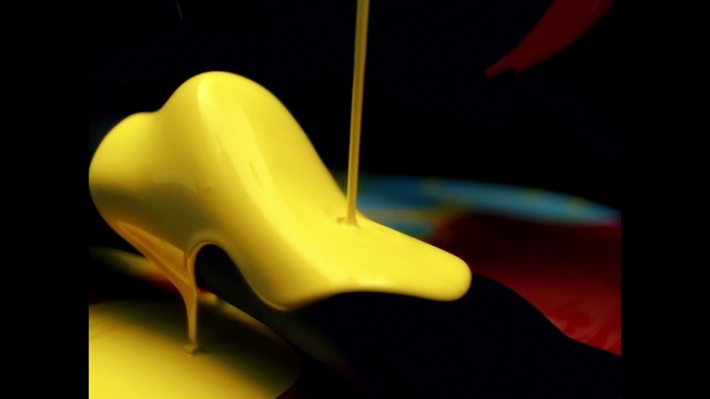 Video Reference: yellow, close up, macro photography, still life photography, beak, computer wallpaper, organism, darkness, sky, font