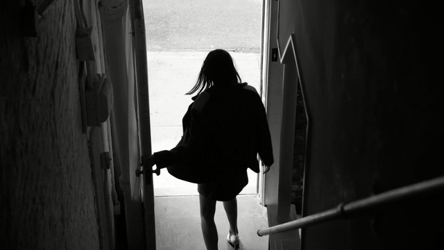 Video Reference: White, Black, Photograph, Black-and-white, Standing, Monochrome, Monochrome photography, Snapshot, Lady, Photography, Person