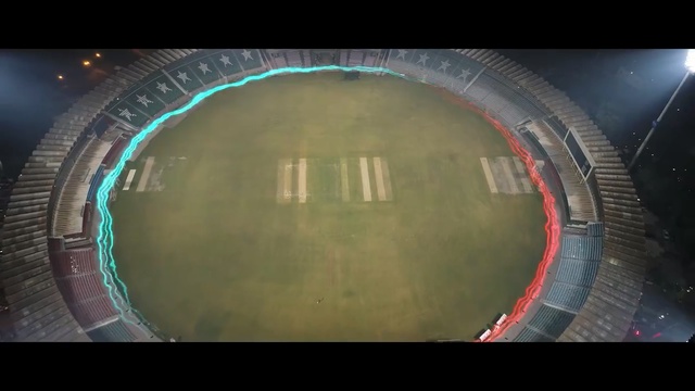 Video Reference: atmosphere, sport venue, structure, sky, photography, fisheye lens, circle, screenshot, night, space